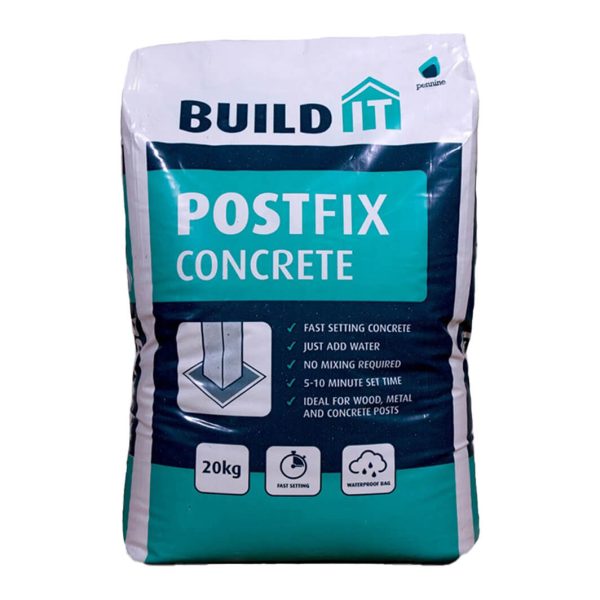 Fast-Setting Postfix Concrete - 20kg Weatherproof Bag