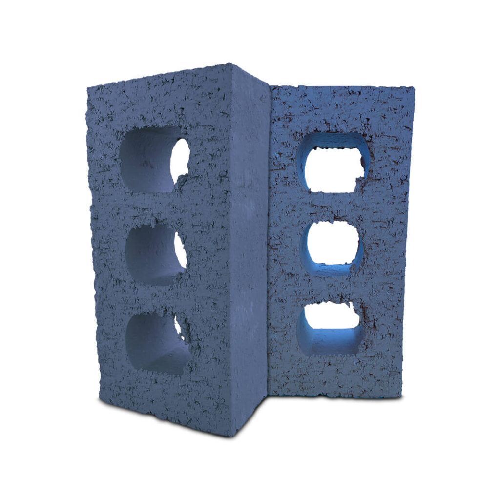 Blue Engineering Brick 75N Smooth Perforated (Class B) – 215 x 102 x ...