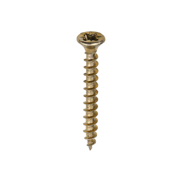 3.5 x 30mm Solo Woodscrew PZ2 CSK ZYP - Box of 200 (TIMCO)