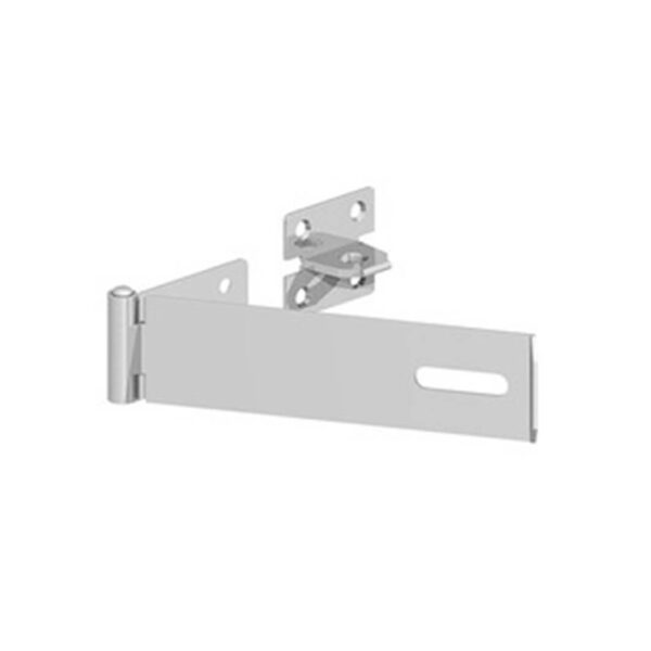 Safety Patt. Hasp & Staple - 6" 150mm Bronze (GATEMATE®)